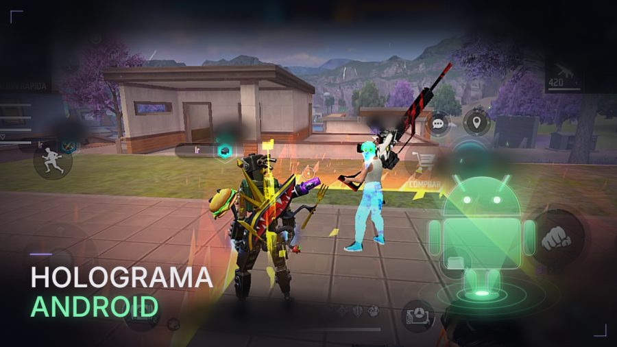 HOLOGRAMA ANDROID